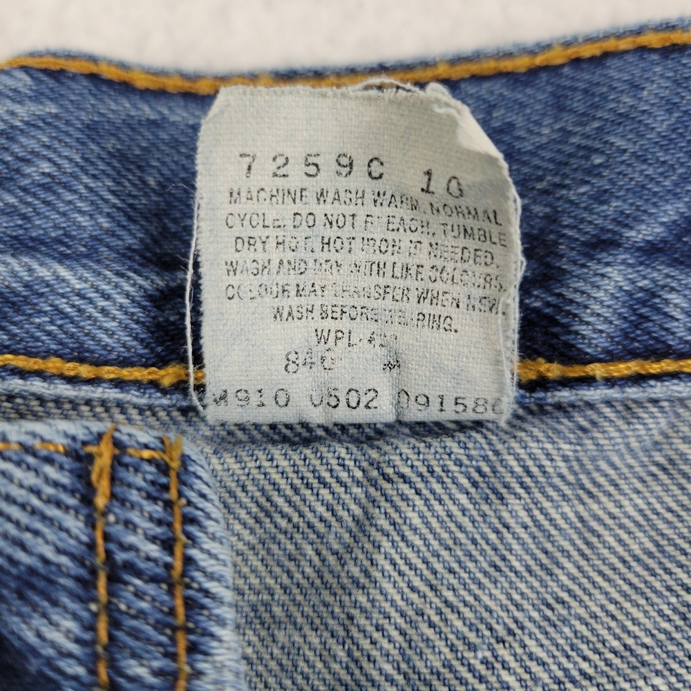 Vintage Levis 550‎ Jeans Mens 34x31.5 Relaxed Fit Tapered Leg Canada 90s Denim - Picture 7 of 10